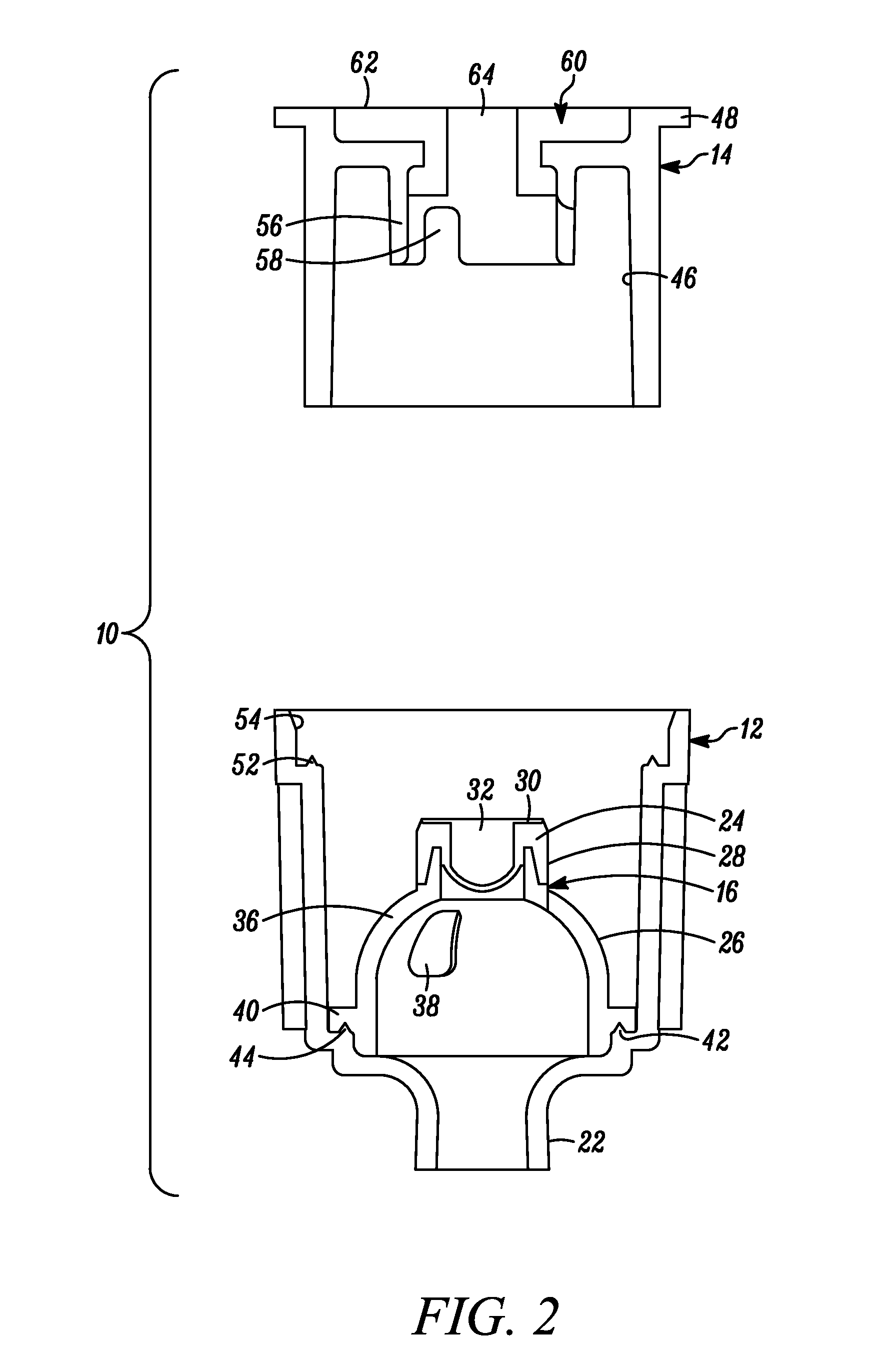 Device for connecting or filling and method