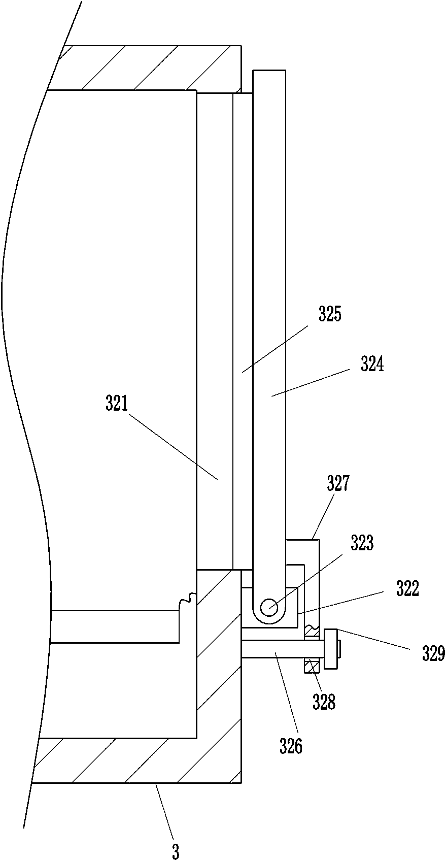 Intelligent pruning device for border trees