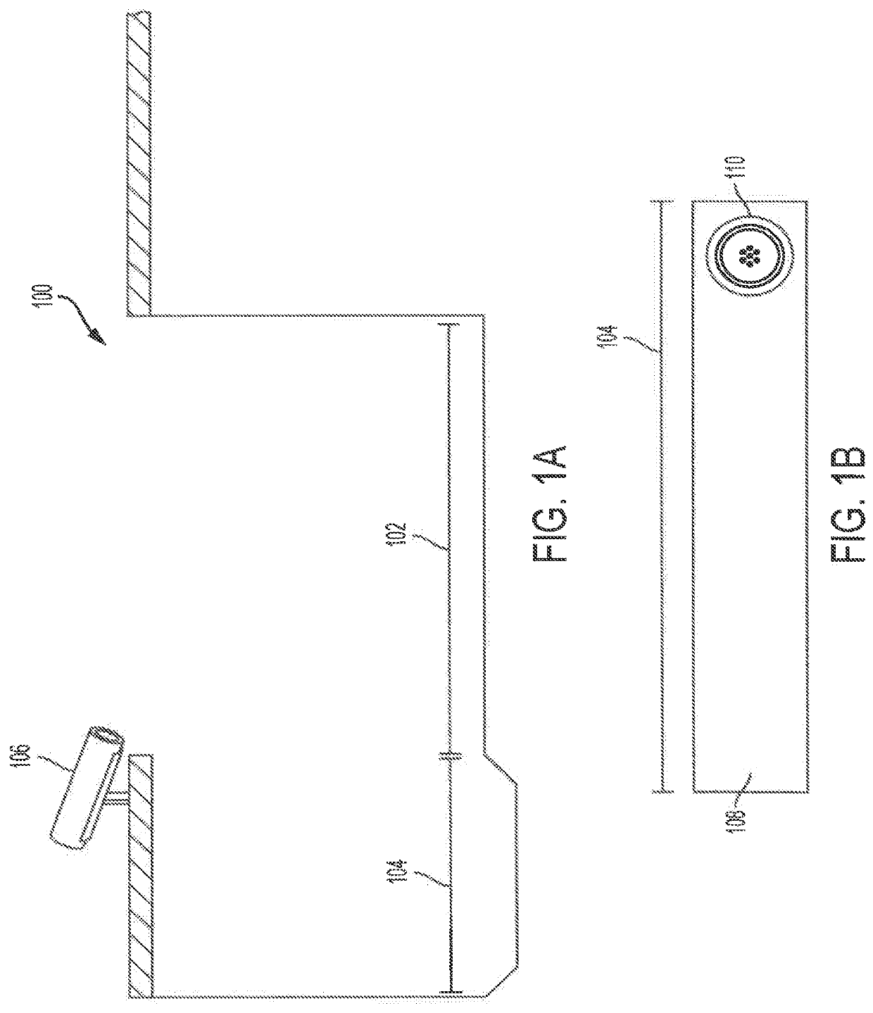 Hidden-Drain Sink