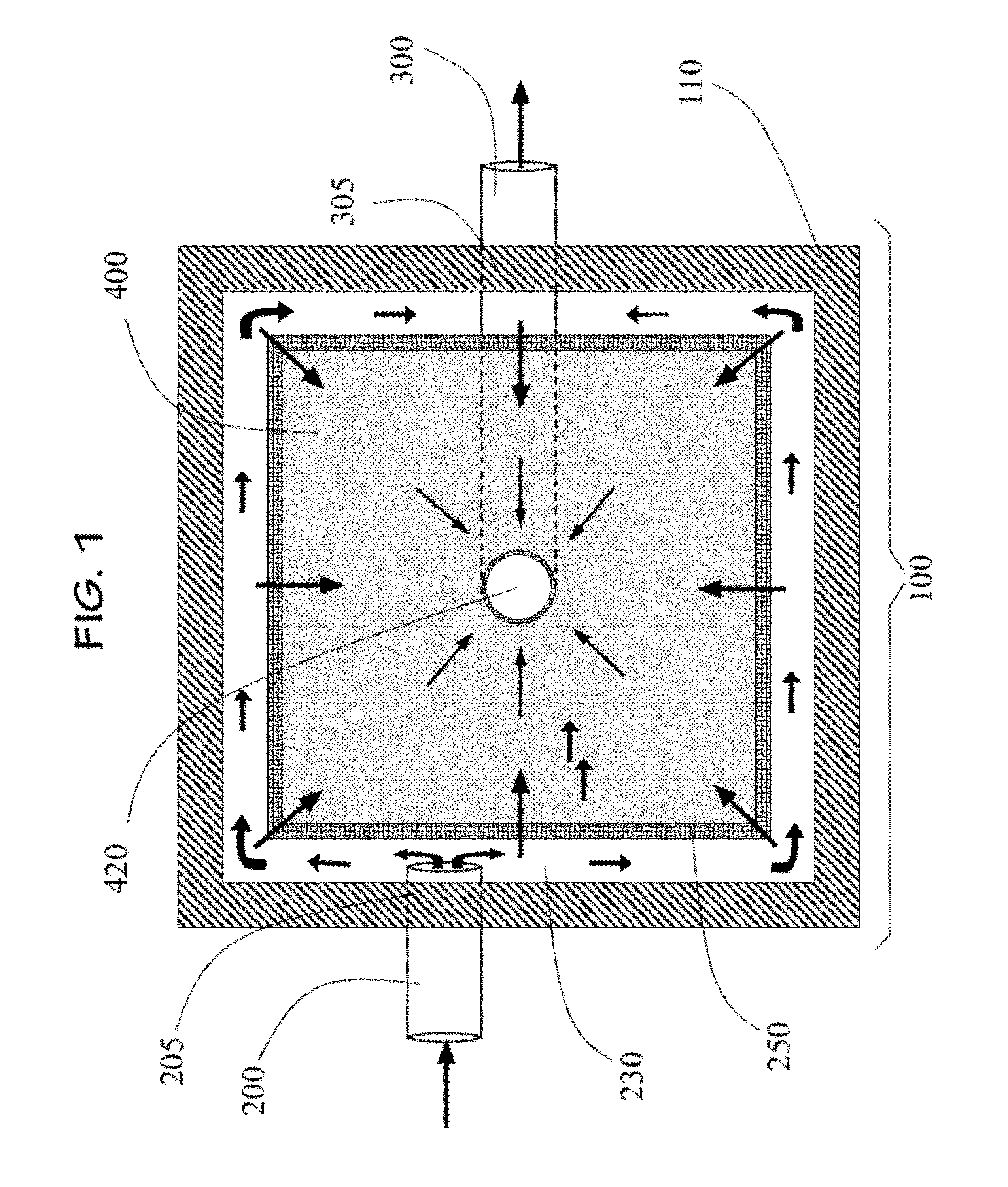 Wetland Biofilter Chamber with Peripheral Catch Basin and Method of Use Thereof
