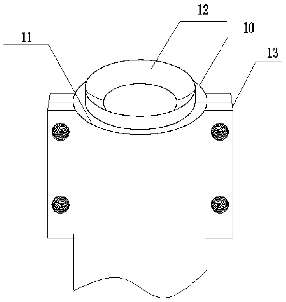 A conductor extruding device