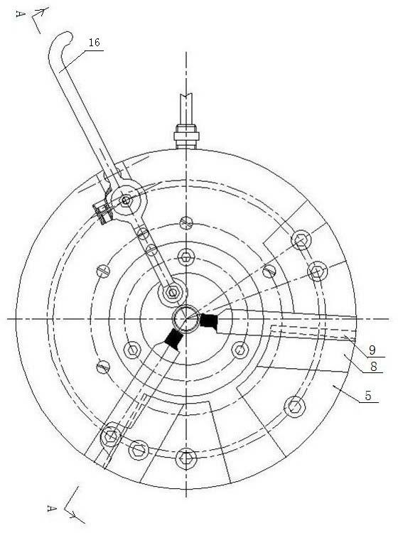 Electromagnetic coreless fixture with locating ring capable of axially floating
