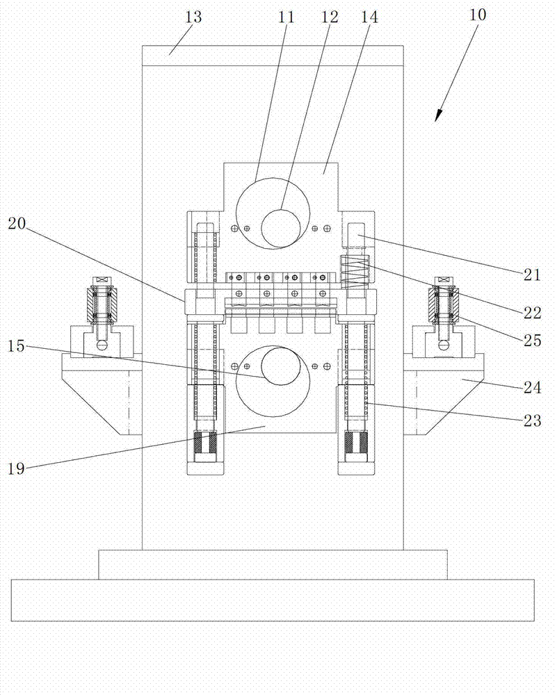 Double-crankshaft automatic quick punching machine and control method thereof