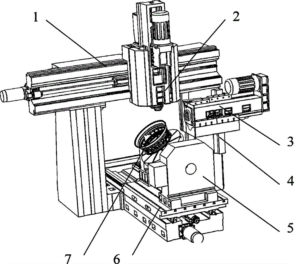Double main shaft turning-milling combined machining method for aeroengine case
