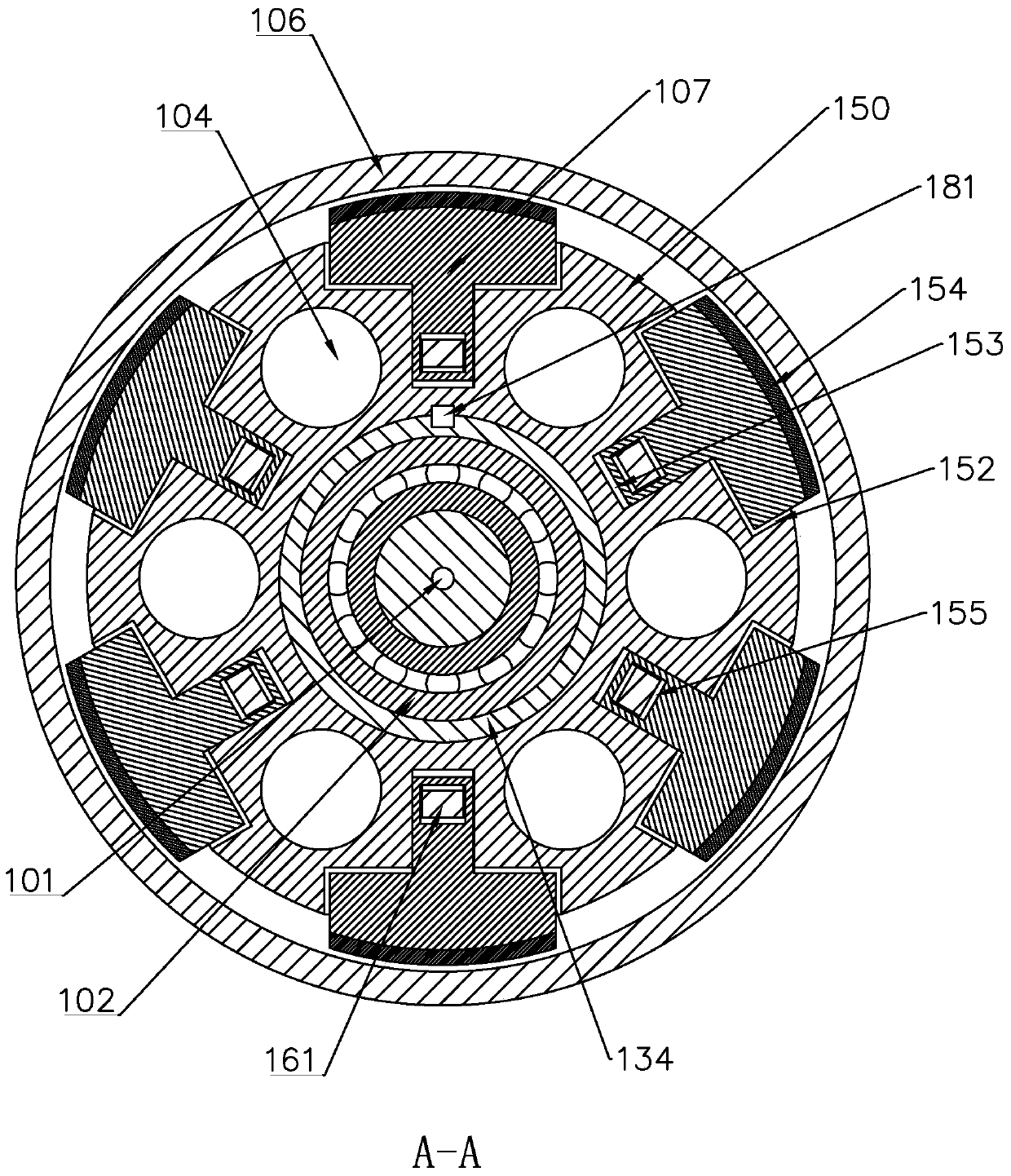 Pneumatic centrifugal clutch and manufacturing method thereof