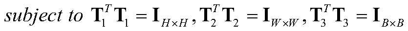 Multispectral and Hyperspectral Image Fusion Method Based on Coupled Tensor Decomposition