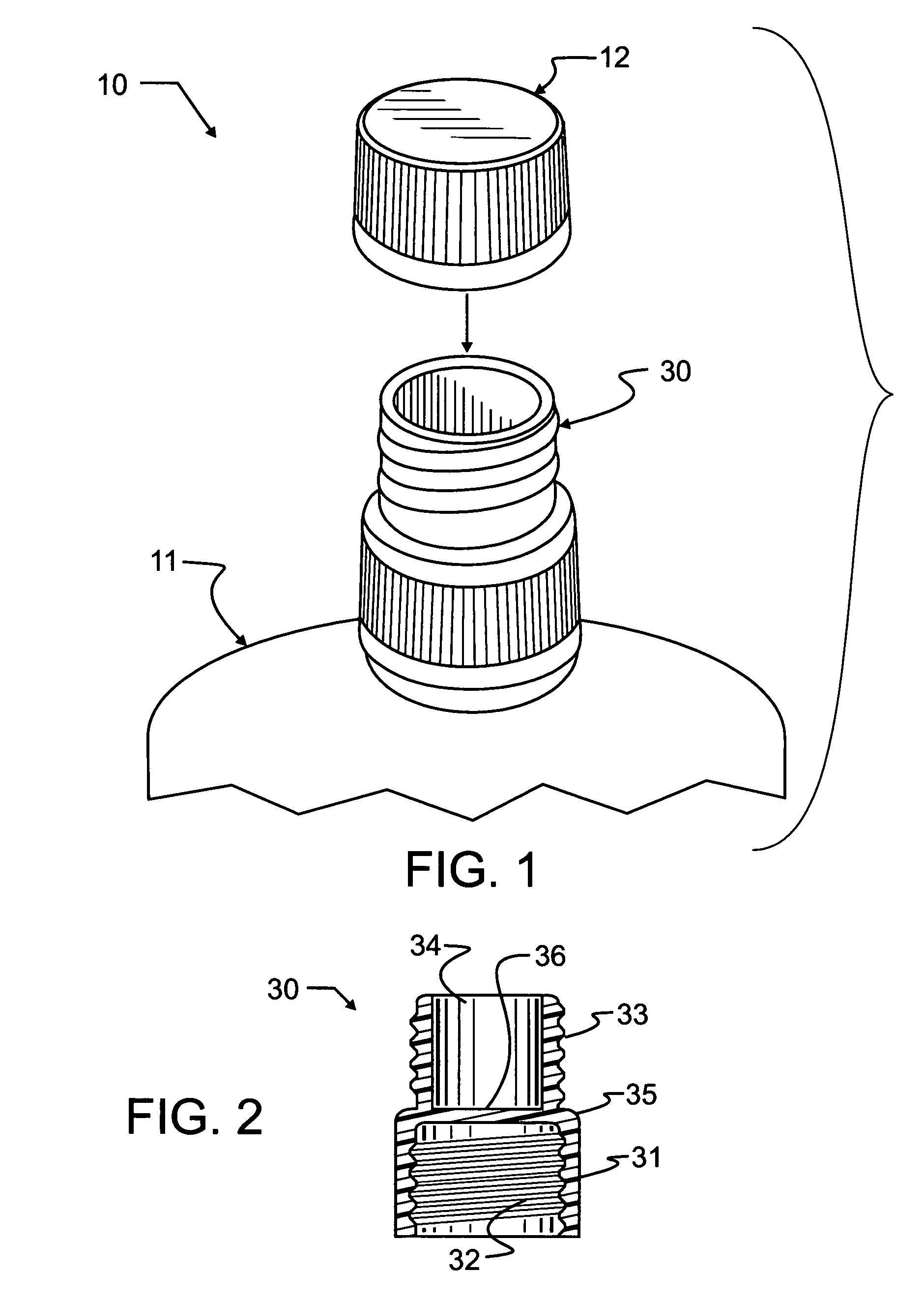 Receptacle cap for pills and other articles