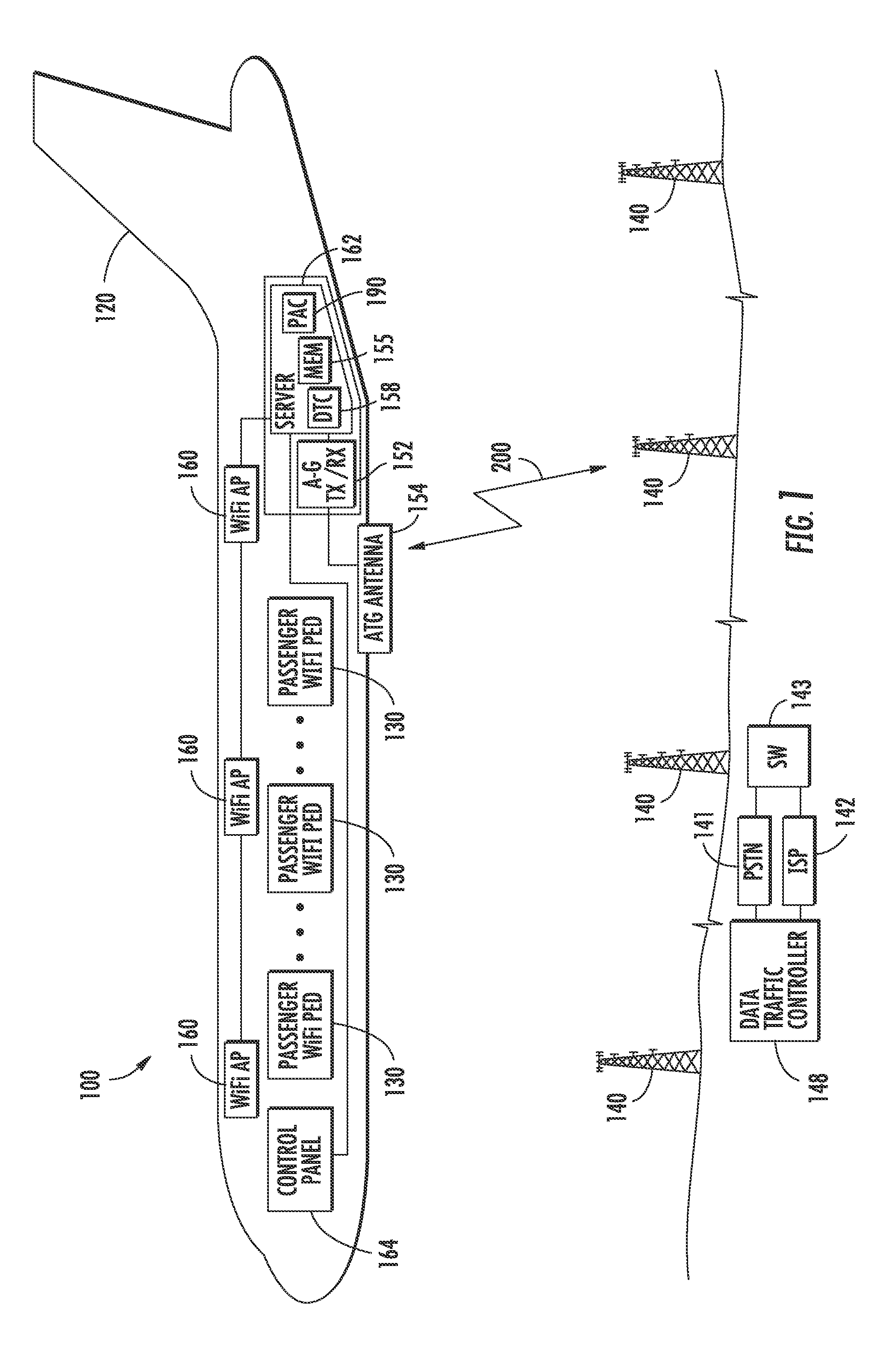 Registration of a PED with an aircraft IFE system using an aircraft generated registration identifier and associated methods