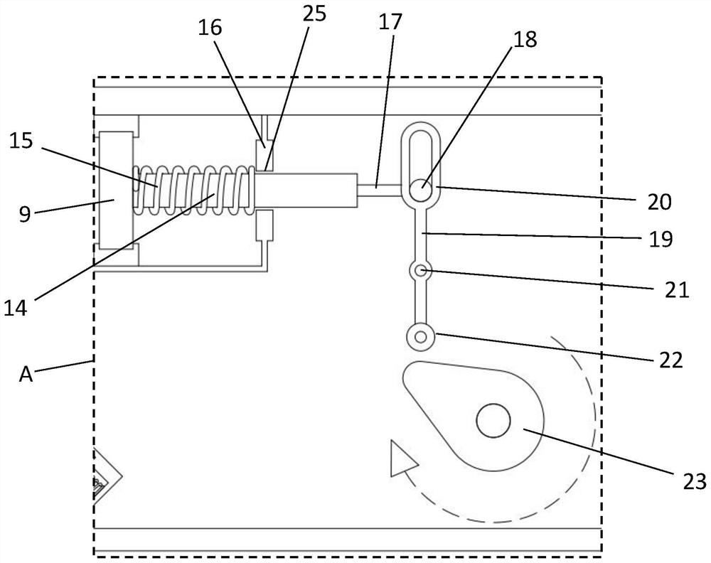 Automatic gluing device for loudspeaker assembling basin stand