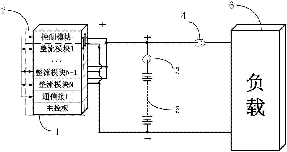 On-line charge-discharge control and capacity verification system and method of storage battery