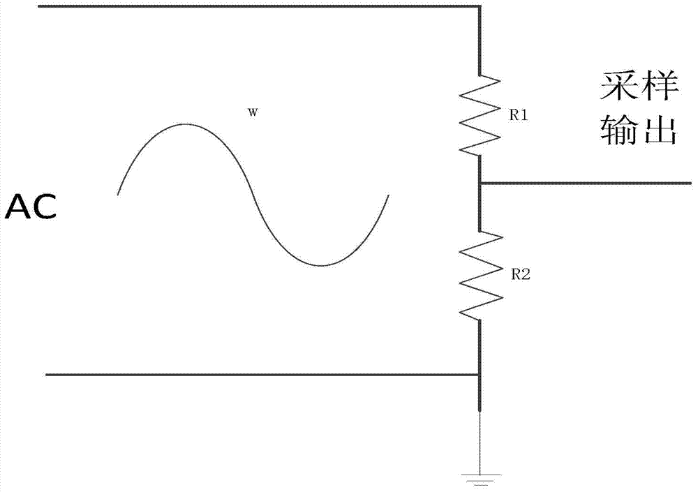 A linear led drive circuit based on alternating current power supply