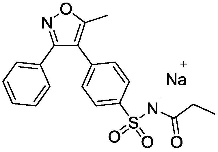 Application of citric acid in the preparation of parecoxib sodium freeze-dried preparation composition and its composition and preparation method