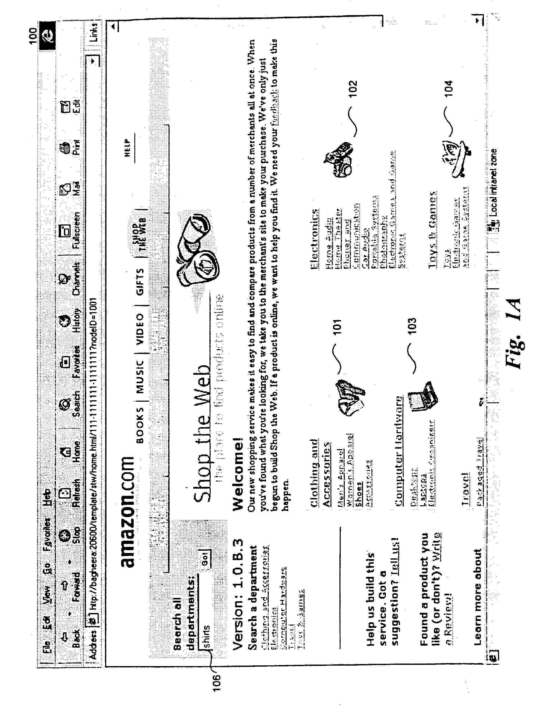 Method and system for generation of hierarchical search results