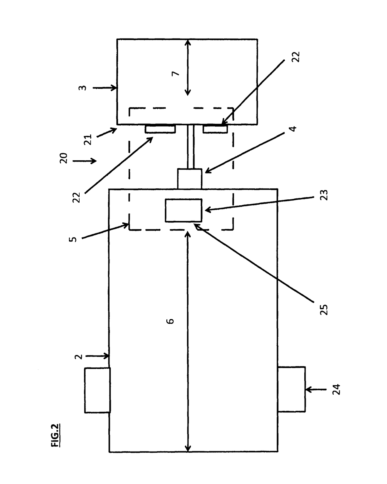 System and method for warning of an imminent collision between a towing vehicle and its trailer when reversing