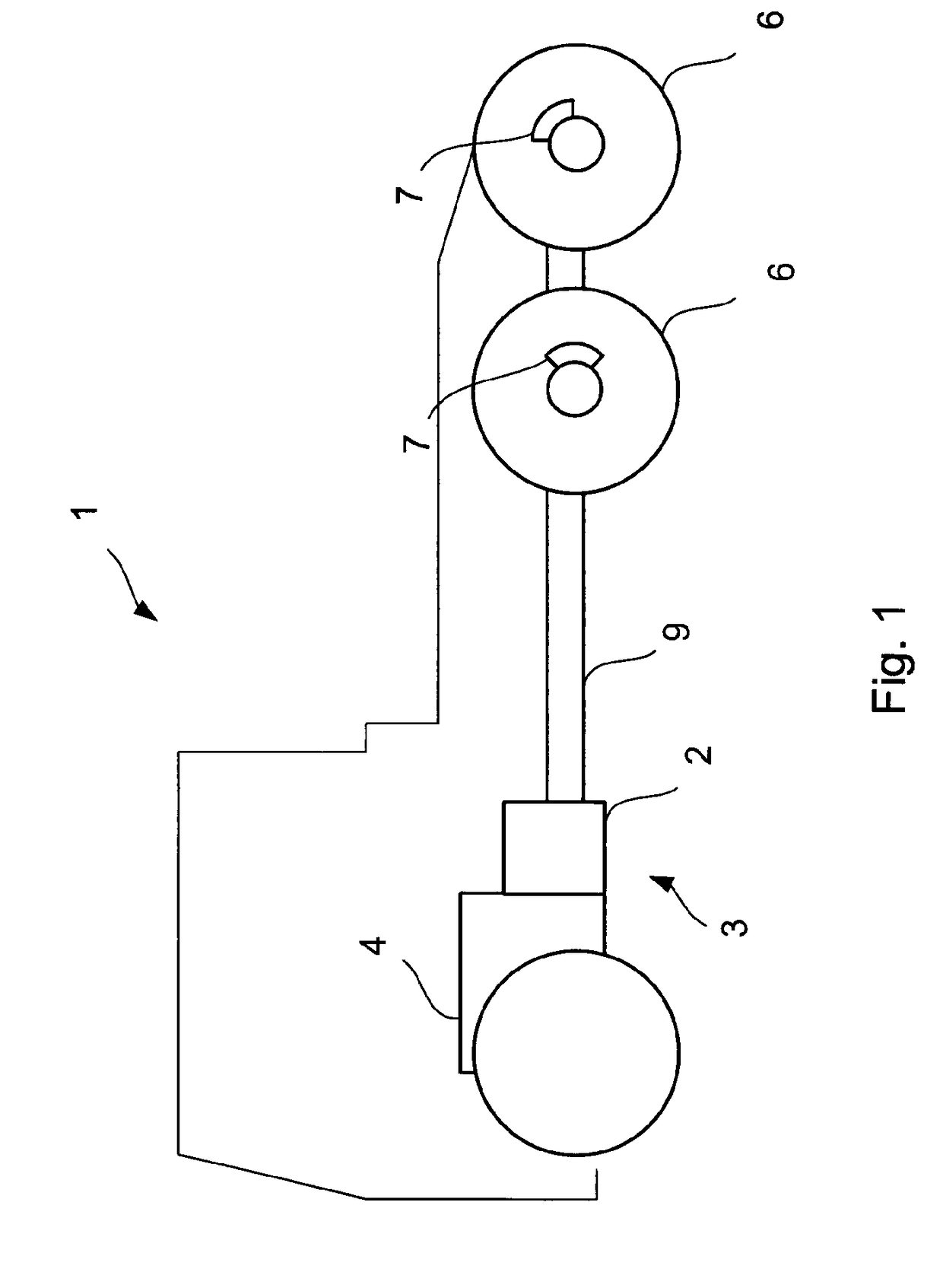 Hybrid powertrain with a gearbox and method to control the hybrid drivetrain