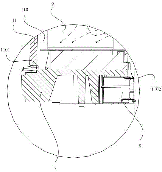 Variable frequency motor and water supply system