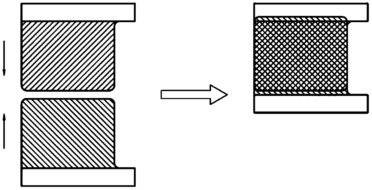 A battery pole piece cutting method and a battery core assembly method comprising the method