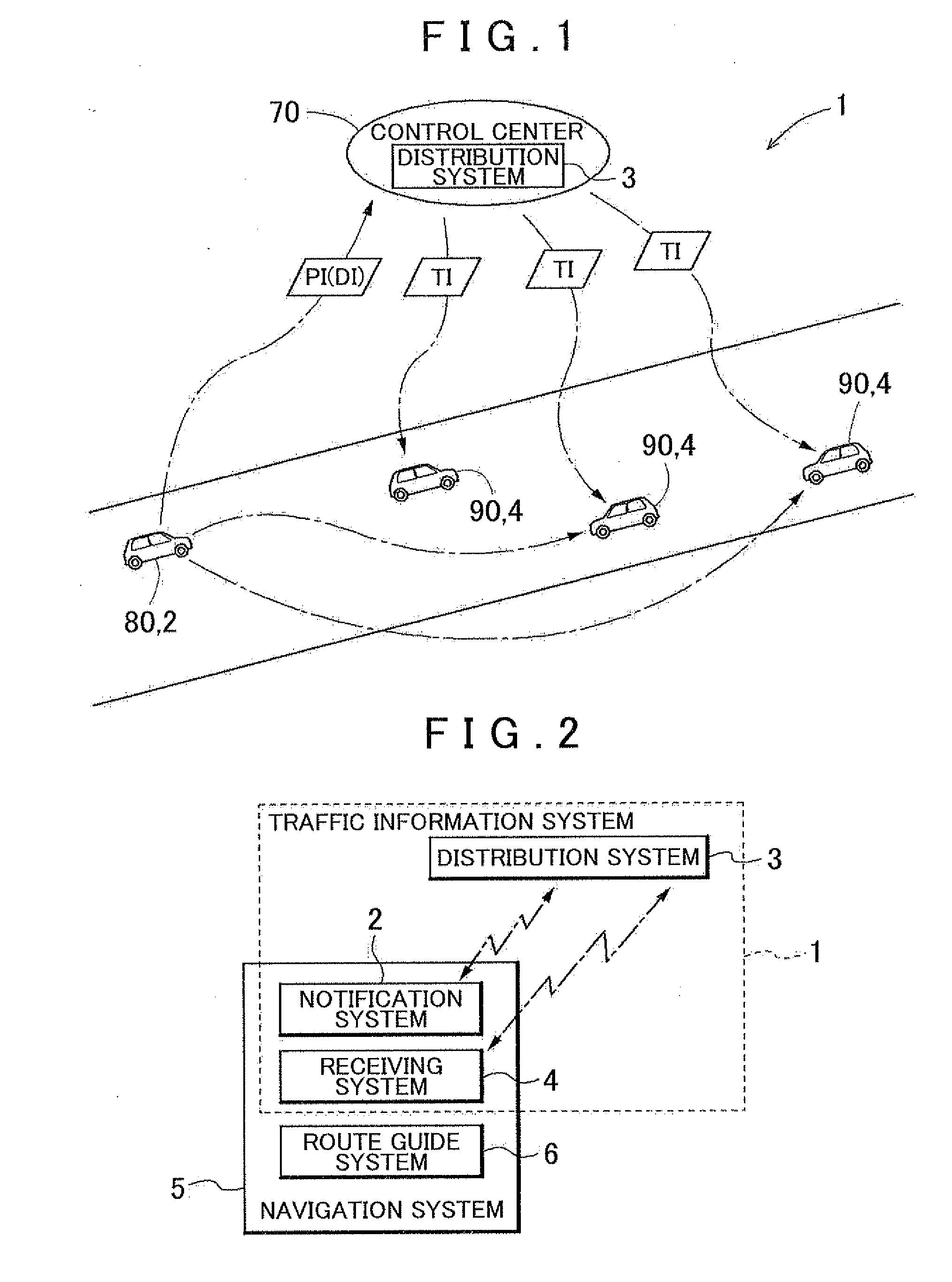 Traffic information distribution system and traffic information system, traffic information distribution program, and traffic information distribution method