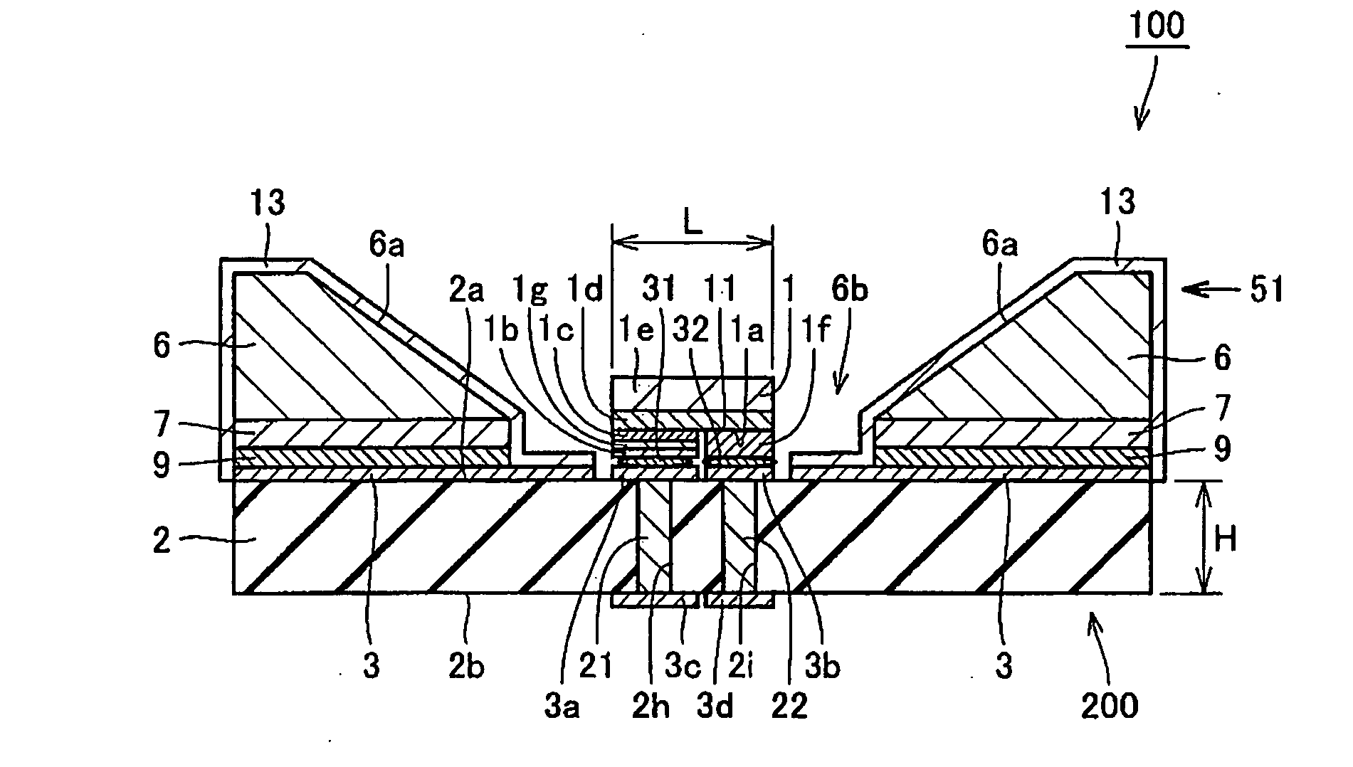 Light emitting element mounting member, and semiconductor device using the same
