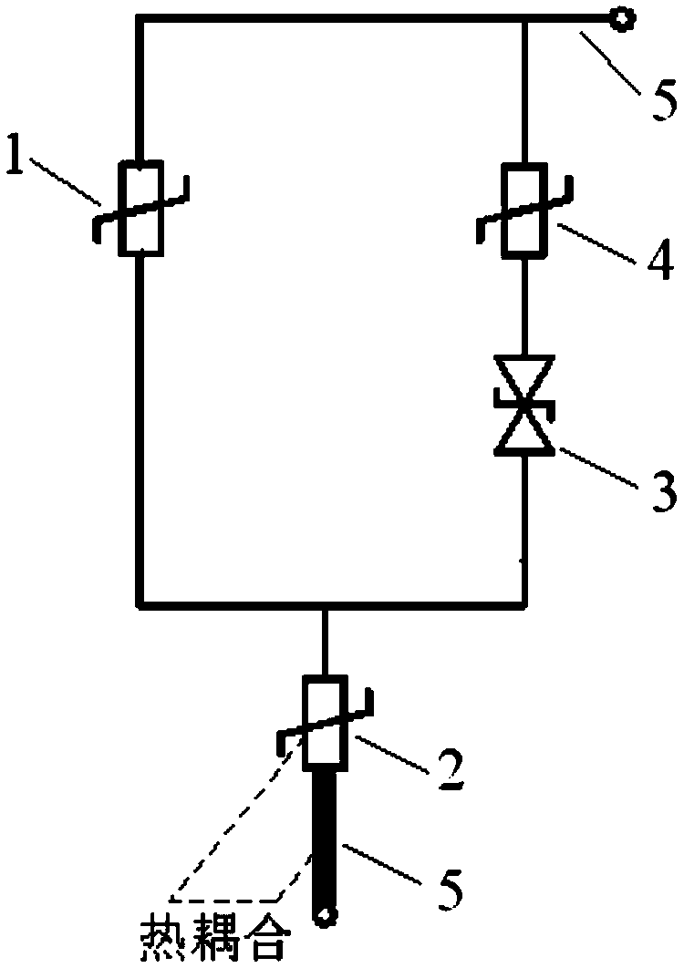 A lightning-proof overvoltage protection circuit and a protection device