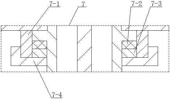 Measuring device for fresh concrete air content under vibration and temperature change conditions