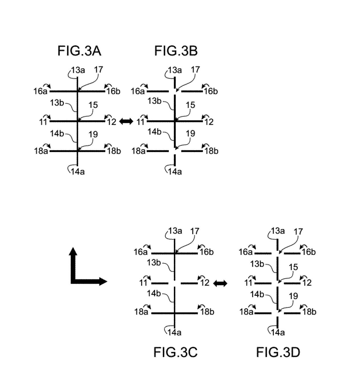 Rf/dc decoupling system for RF switches based on phase change material