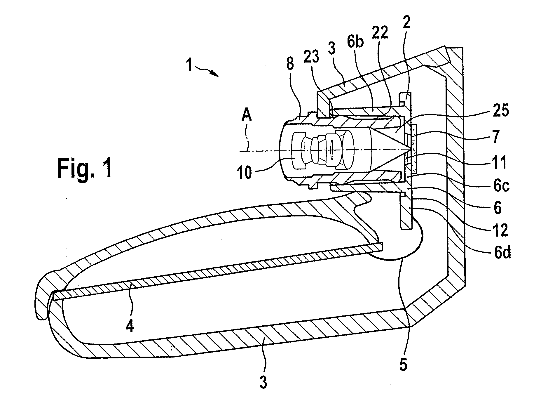 Imager module for a camera, camera and method for manufacturing the imager module