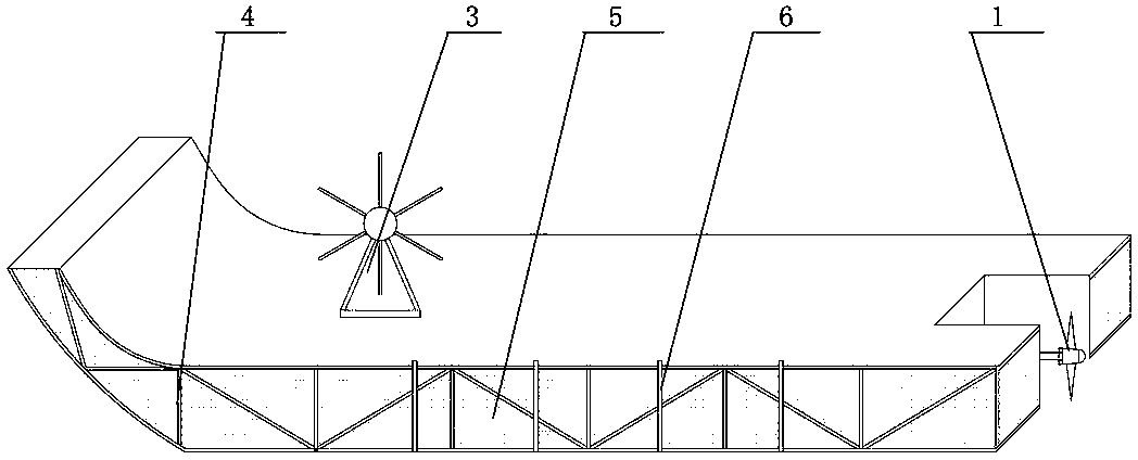 Operation platform for floating-rope type abalone raising net cage and operation method of operation platform