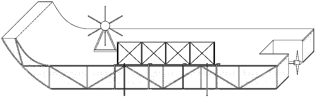 Operation platform for floating-rope type abalone raising net cage and operation method of operation platform