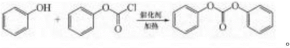 Process for synthesizing pure phenyl chloroformate