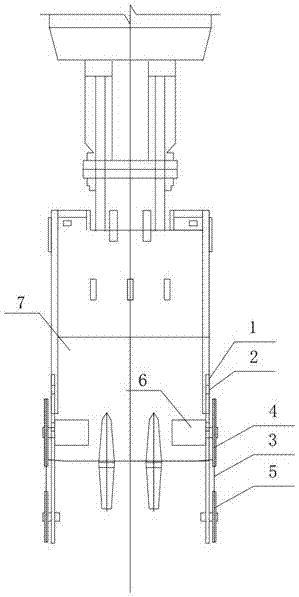 Treatment method of anchor rope within the range of foundation pit envelop enclosure