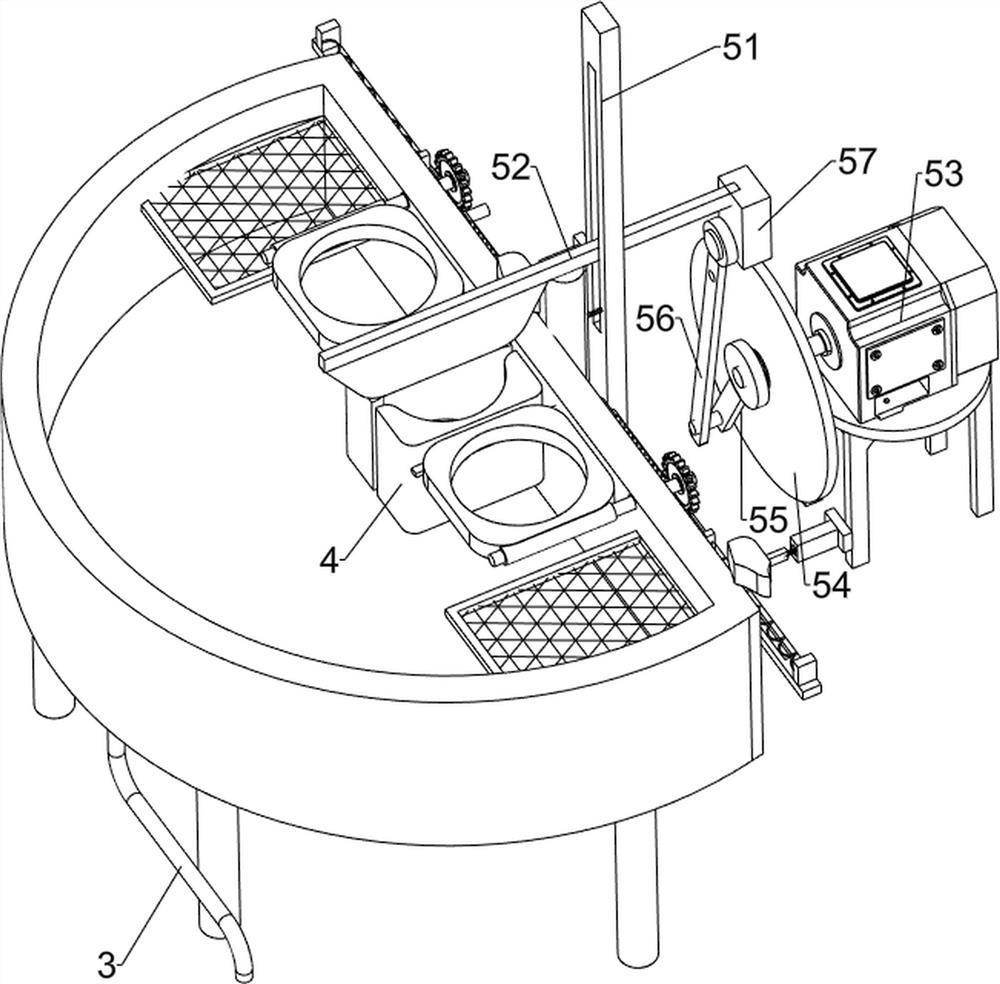 Coconut rapid cutting device for beverage processing