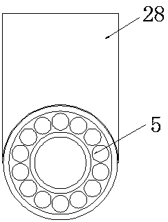 Medical instrument carrying device with convenient-to-store wheels