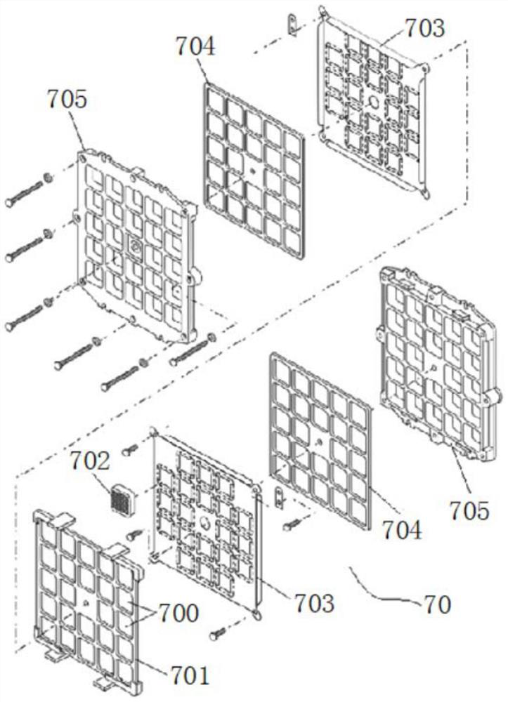 Instrument for realizing deep immune thermal therapy of human body by utilizing far infrared rays