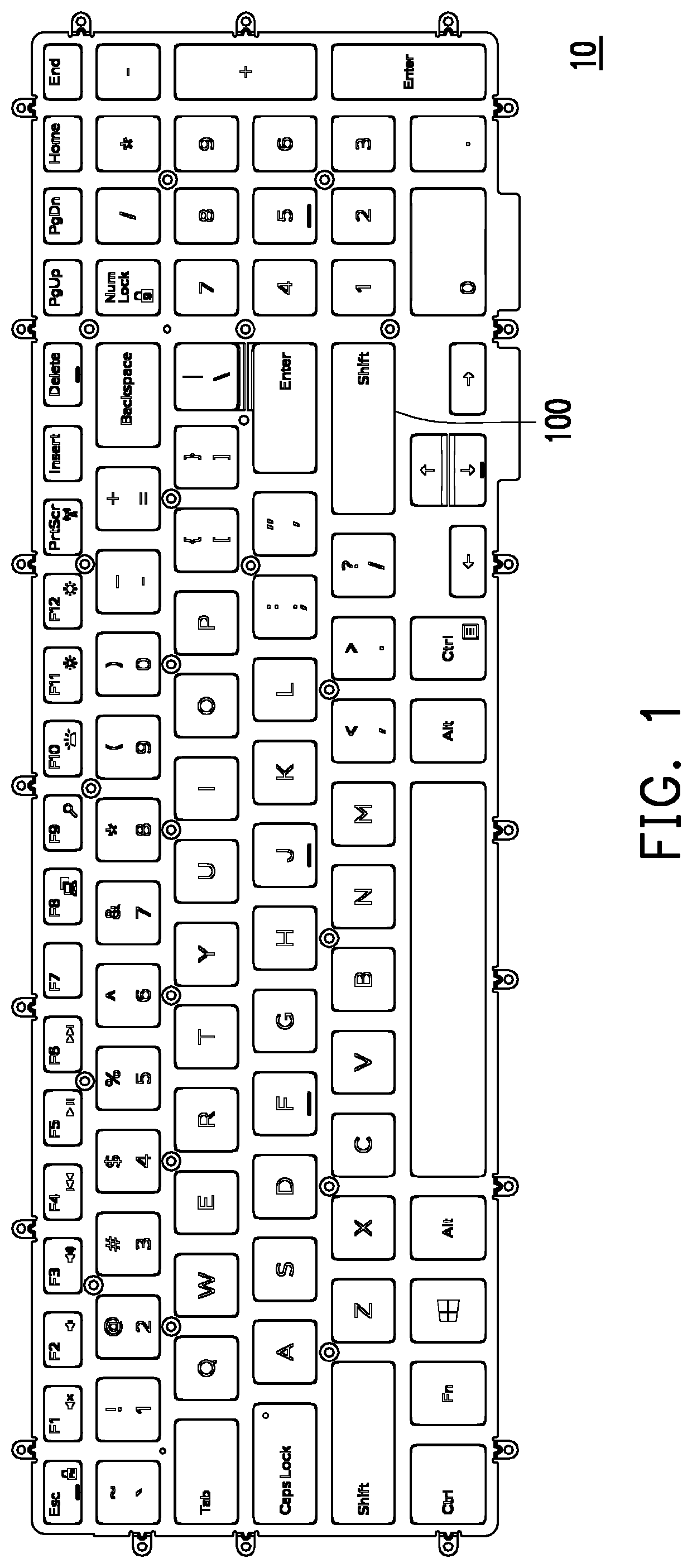 Key assembly and keyboard module