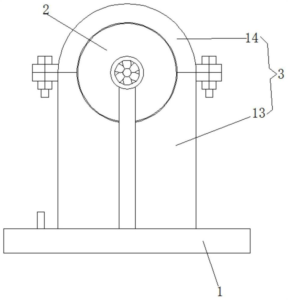 Clamp for untwisting steel wire rope