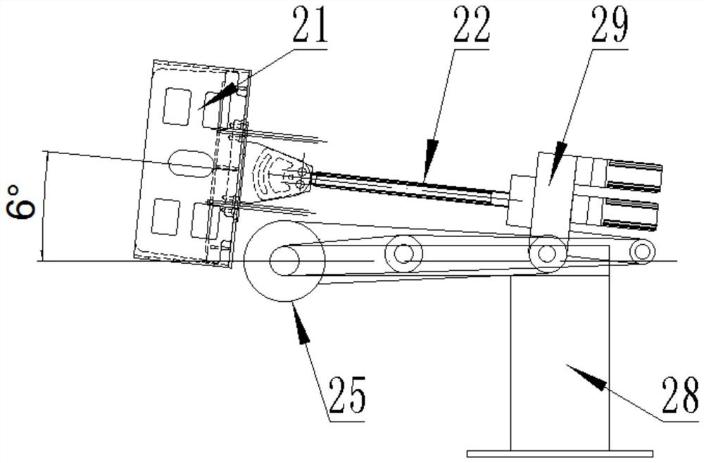 A tunnel lining detection device