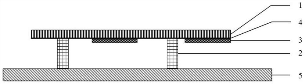 Inchworm biomimetic structure and manufacturing process based on magnetically driven flexible thin film actuator