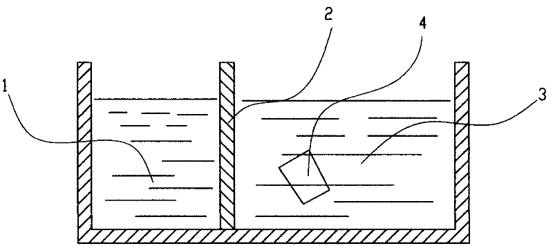 Method for plating metal layer by virtue of ionodialysis chemistry