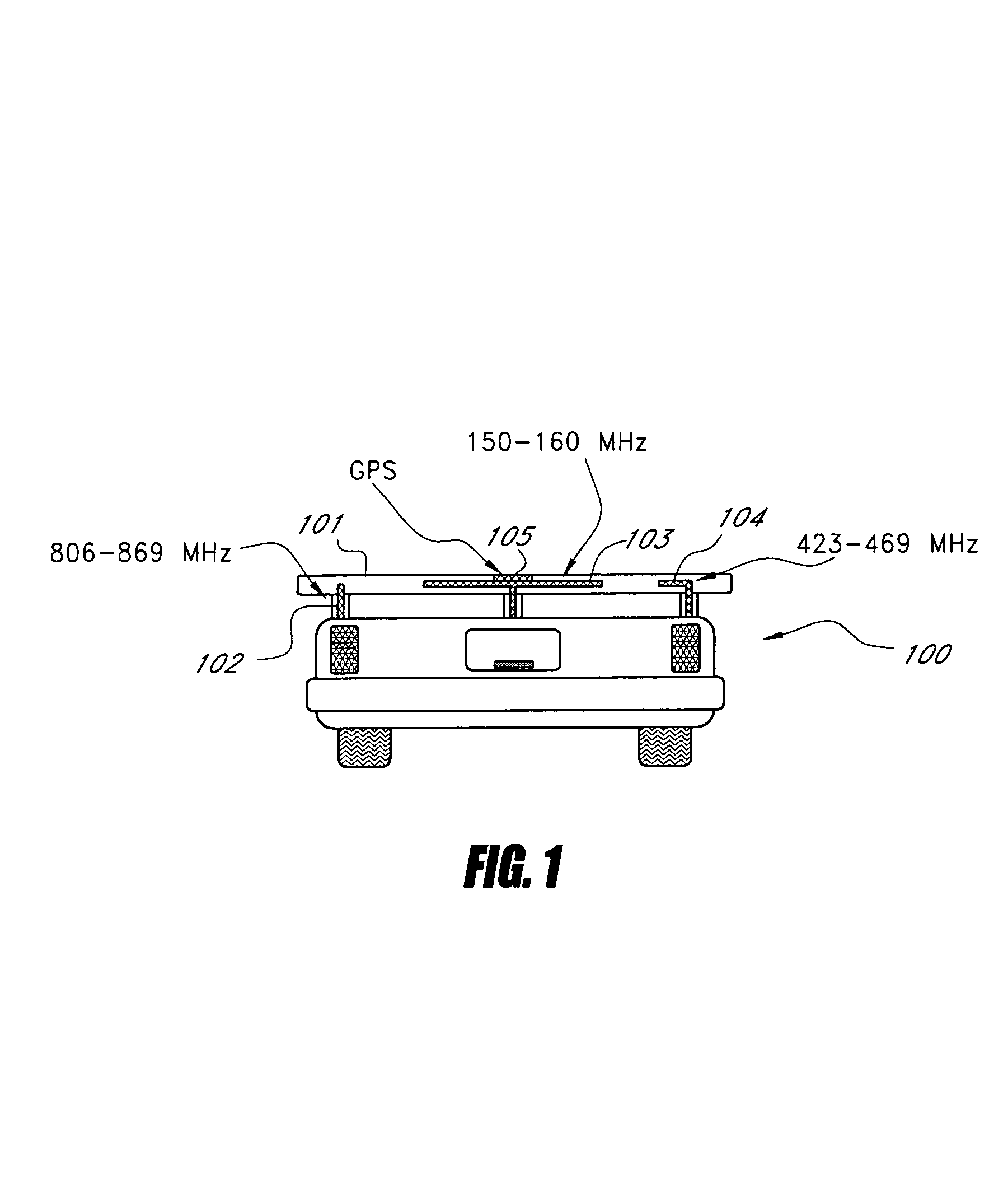 System and method for integrating antennas into a vehicle rear-deck spoiler