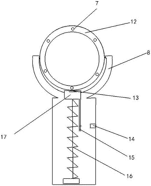 High-voltage line deicing device convenient for identification