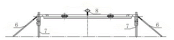 Novel double-block type track panel coarse adjustment method