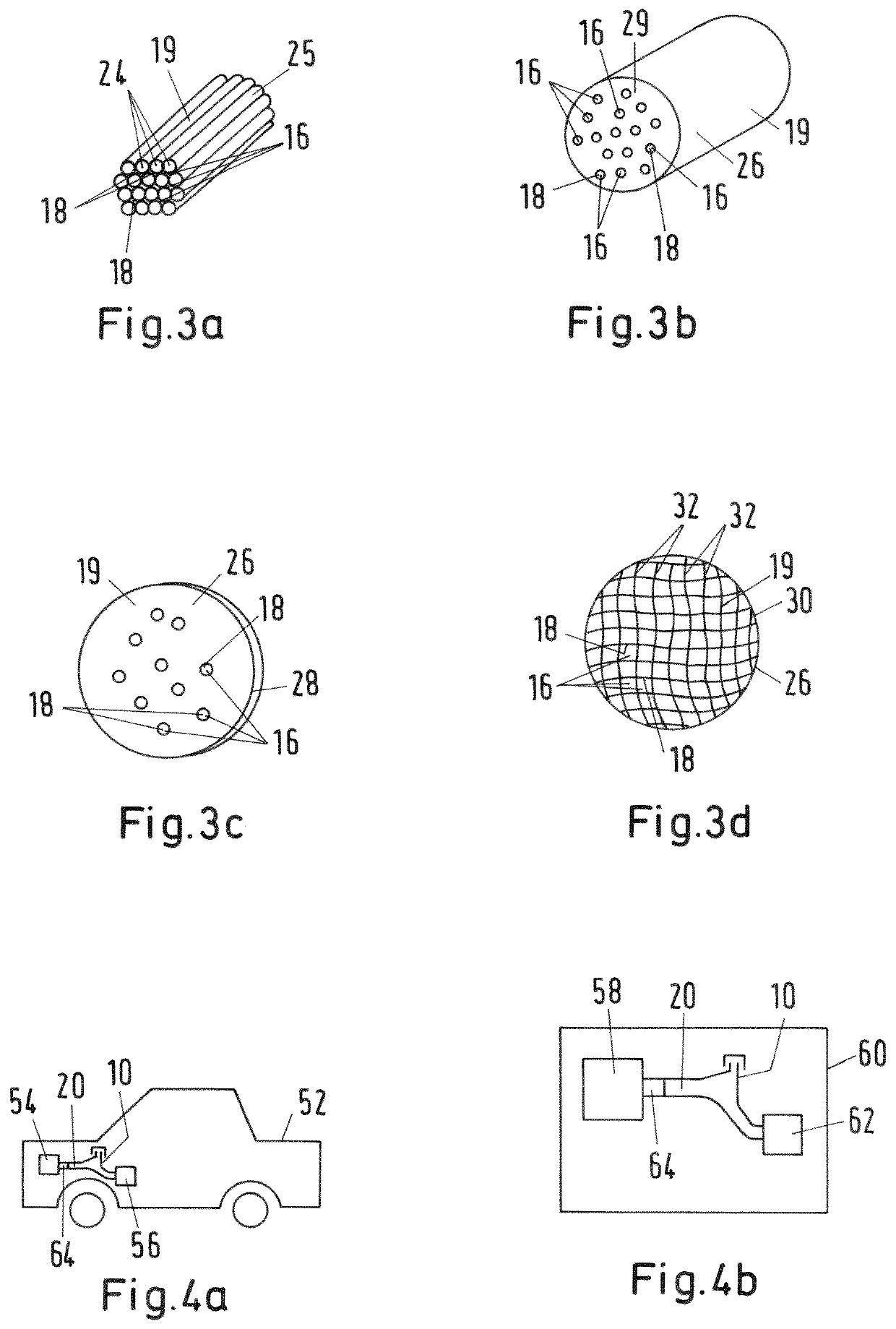 Device for degassing a liquid flowing in a liquid line