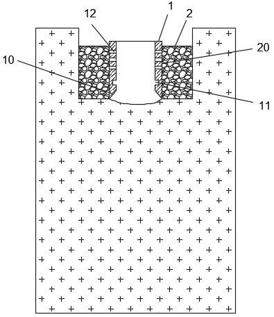 A caisson construction method with weak geological conditions
