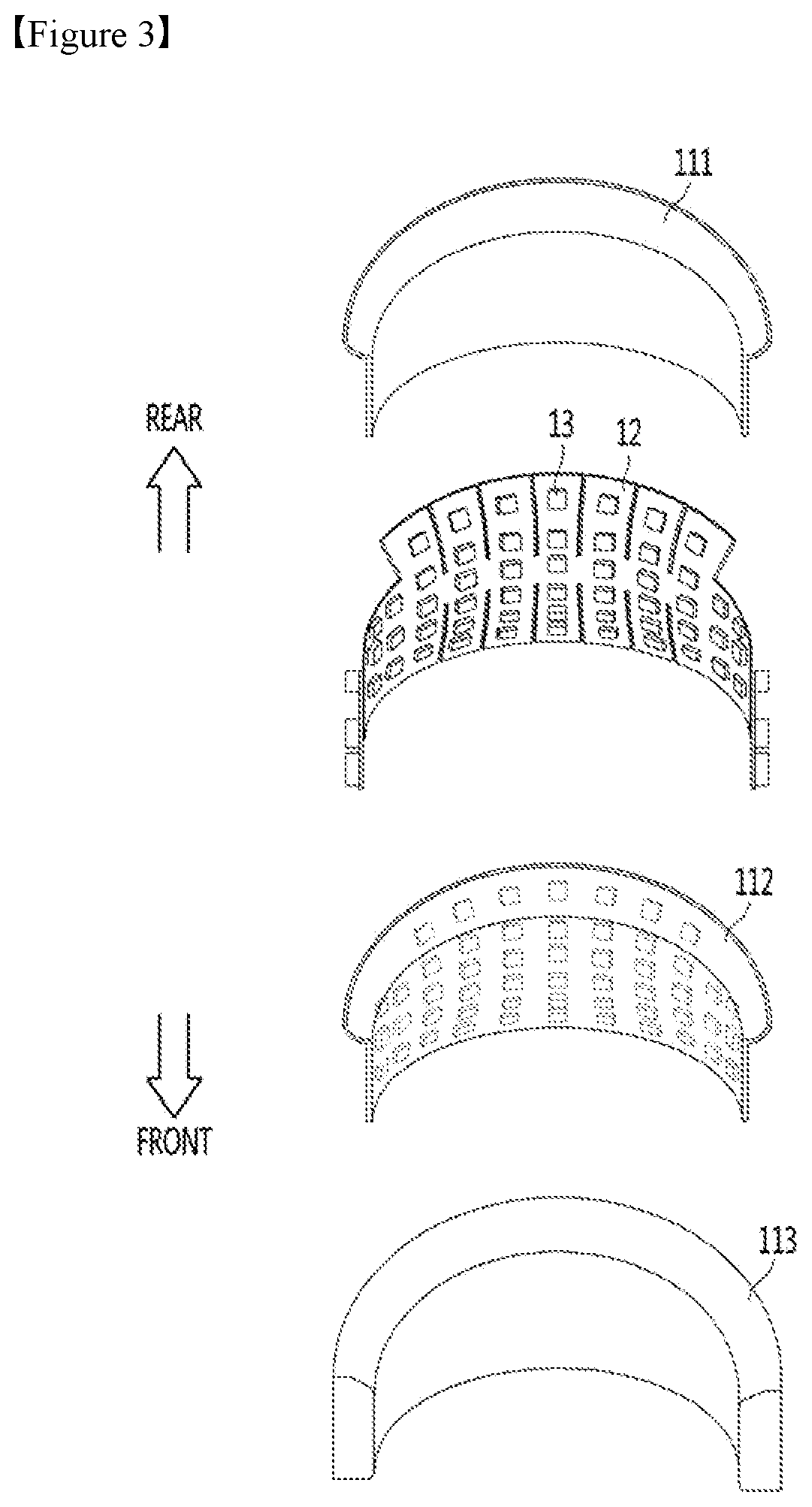 Light outputting device for skin care