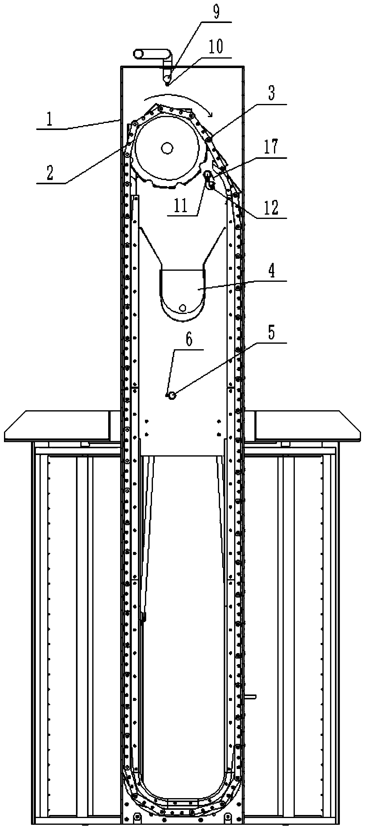 Grille trash-holding treatment system