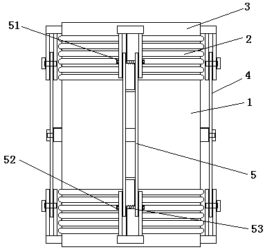 Hinge type expansion joint