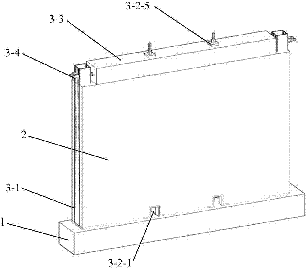Vertical prestress rammed earth wall and construction method thereof