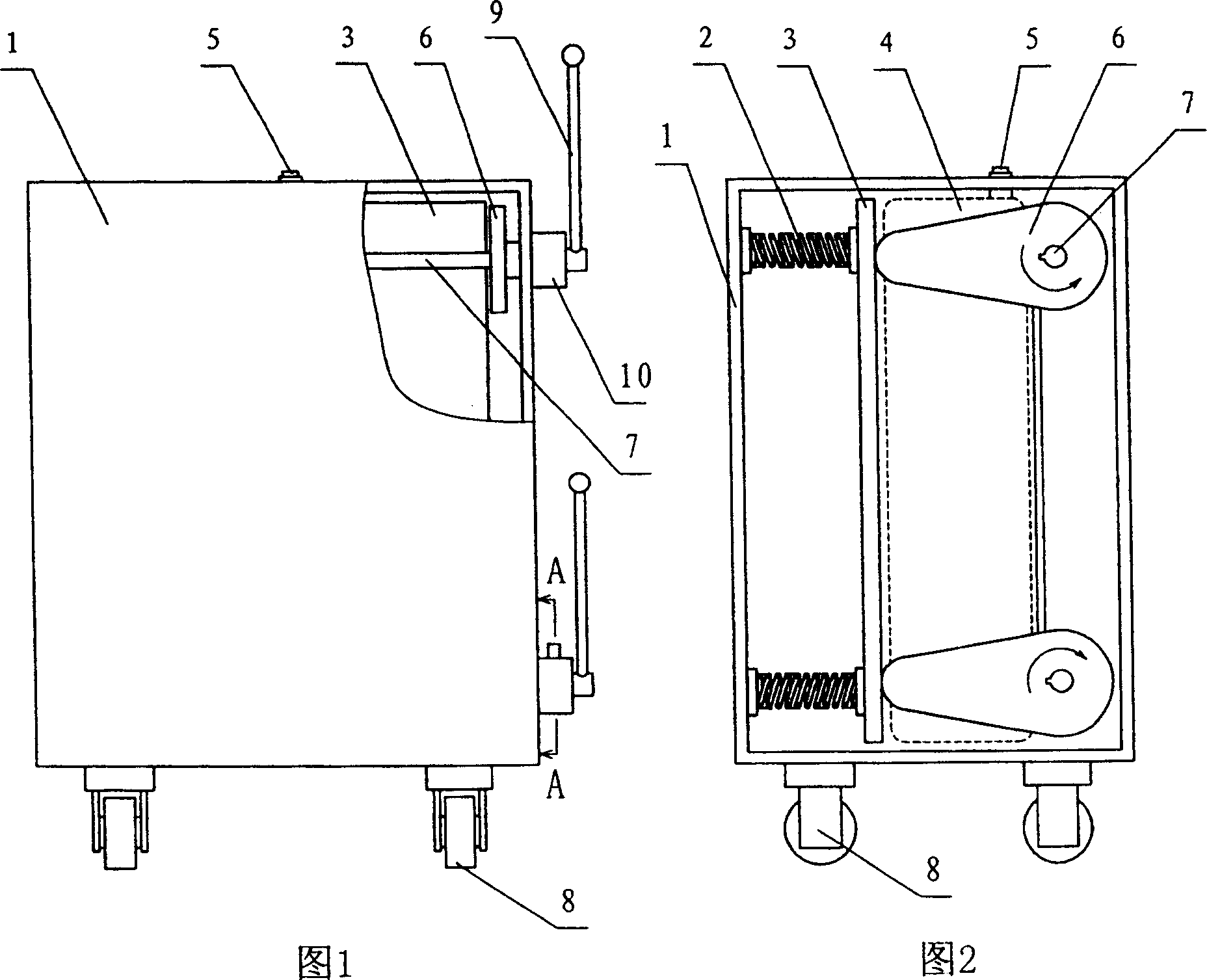 Portable automobile washing device