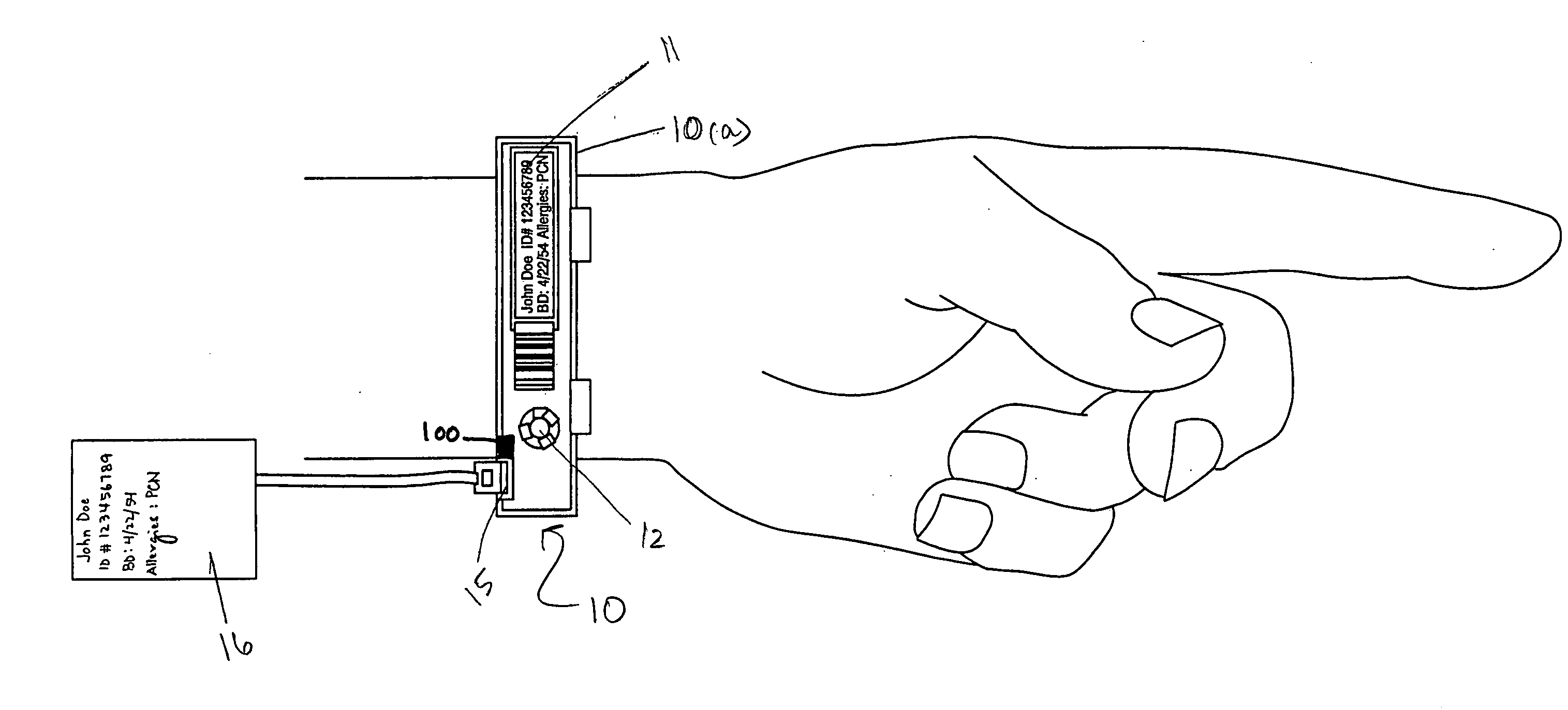 Integrated patient diagnostic and identification system